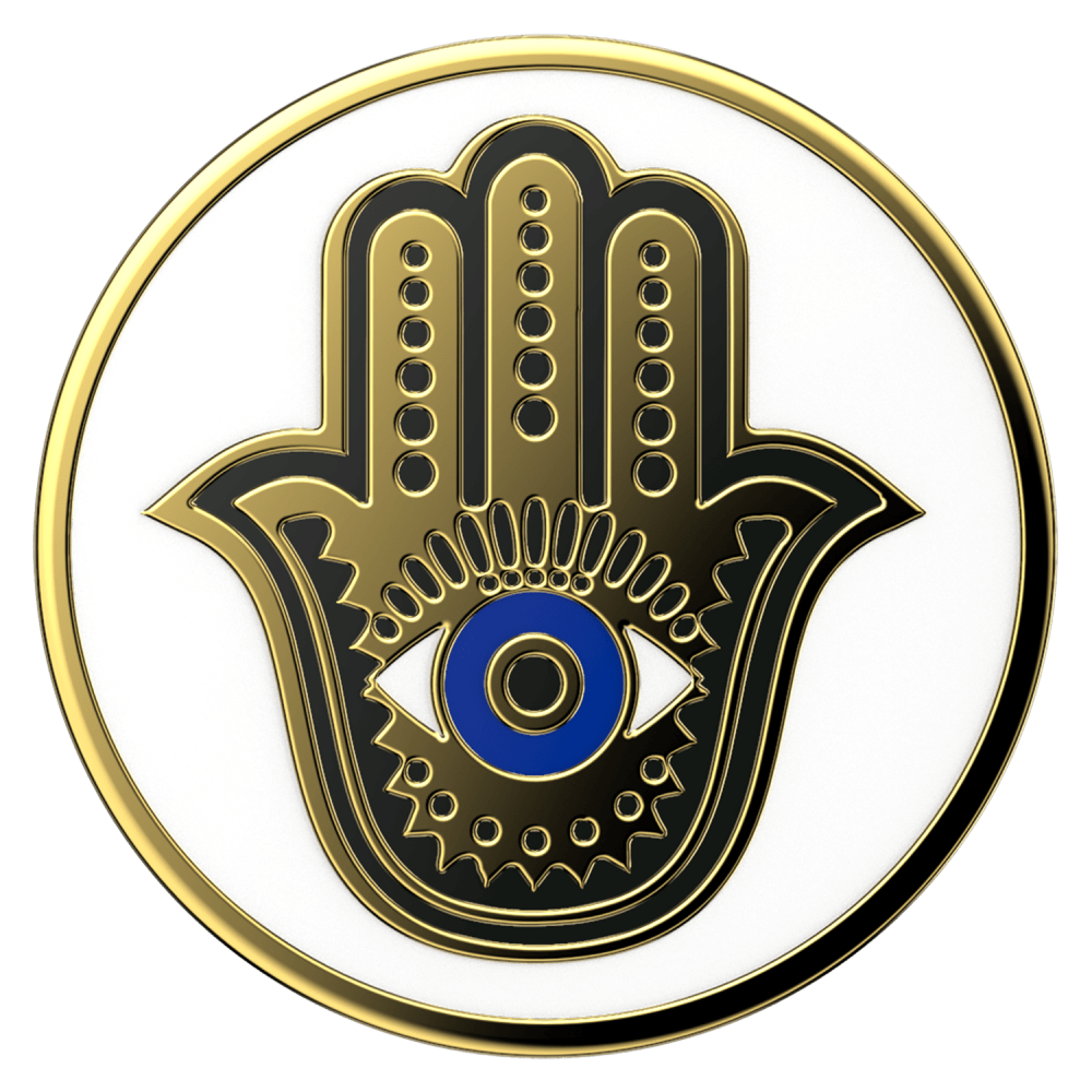 Wholesale cell phone accessory PopSockets - PopGrip Premium - Enamel Hamsa Hand