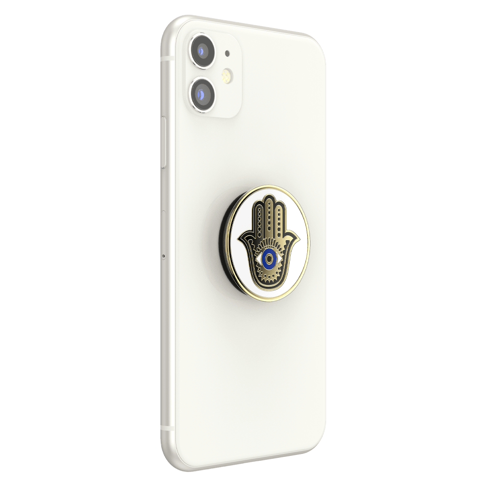 Wholesale cell phone accessory PopSockets - PopGrip Premium - Enamel Hamsa Hand