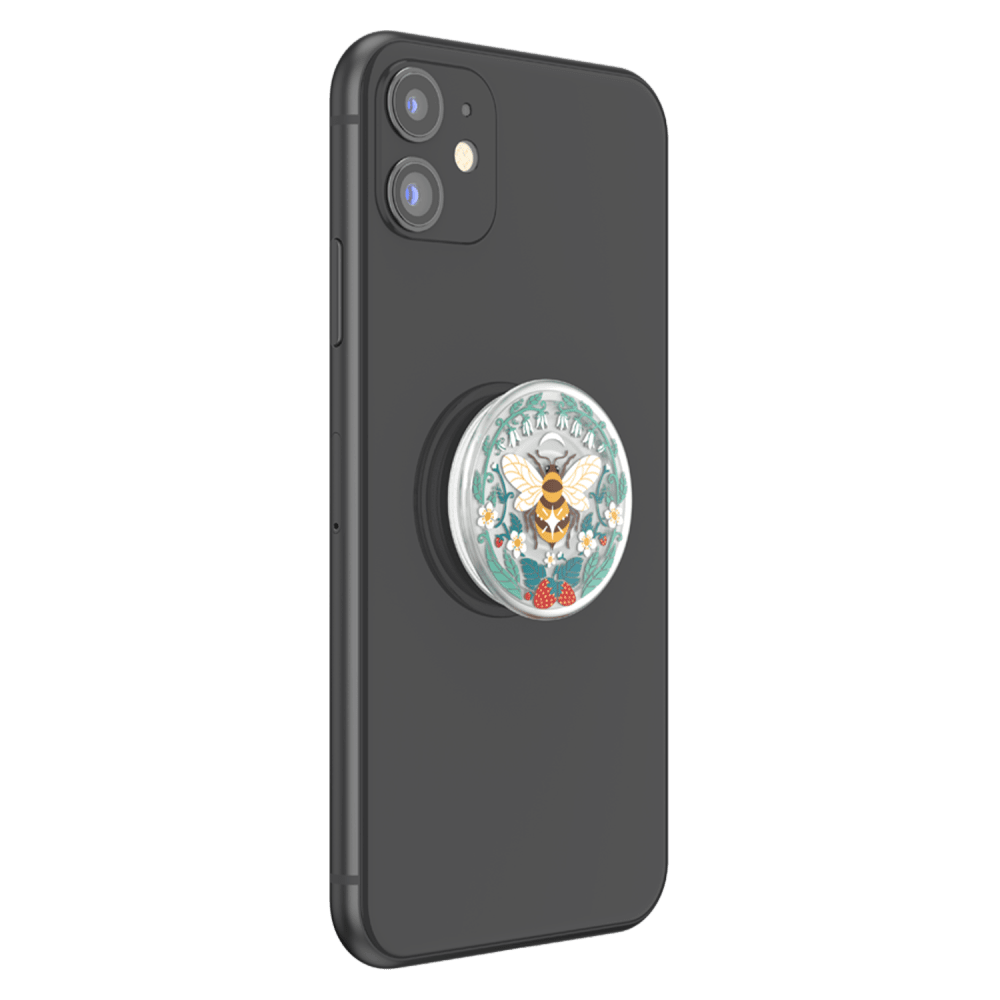 Wholesale cell phone accessory PopSockets - PopGrip Premium - Translucent Bee Boho