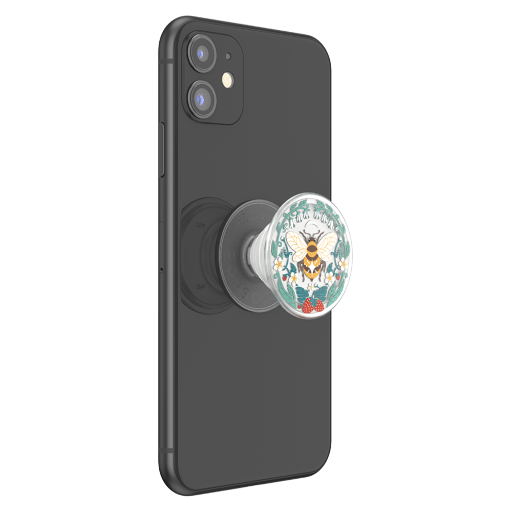 Wholesale cell phone accessory PopSockets - PopGrip Premium - Translucent Bee Boho