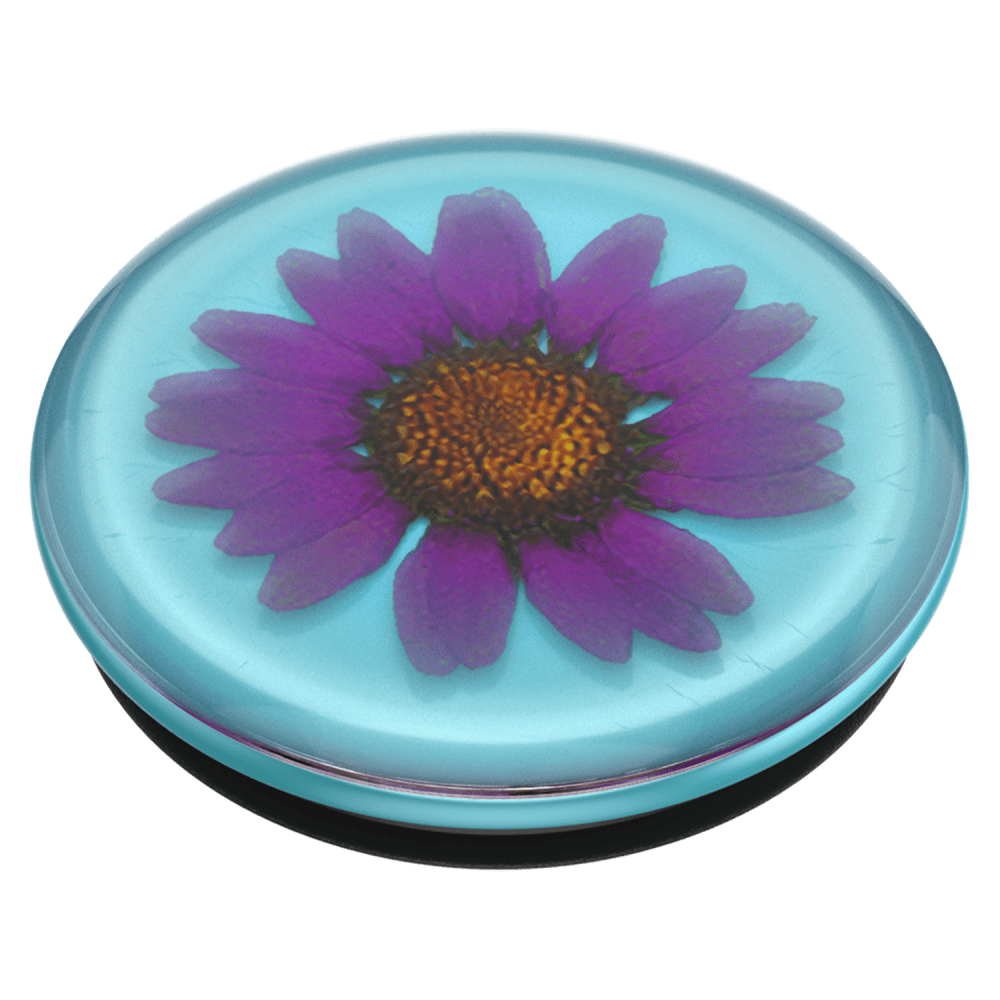 Wholesale cell phone accessory PopSockets - PopGrip Premium - Flower Purple Daisy