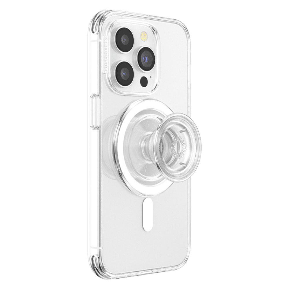 Wholesale cell phone accessory PopSockets - PopGrip MagSafe Circle - Clear