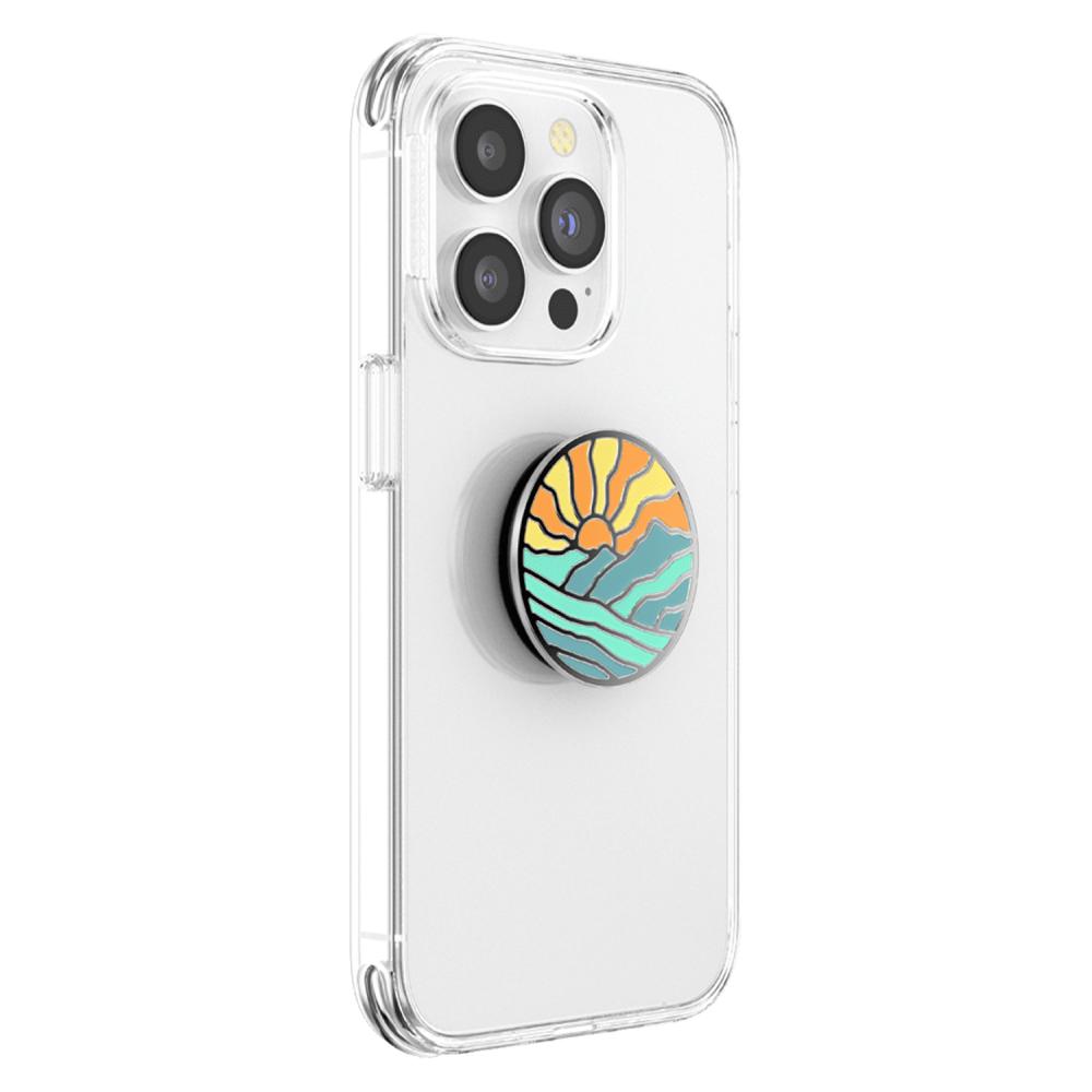 Wholesale cell phone accessory PopSockets - PopGrip Premium - Enamel Mountain Rays