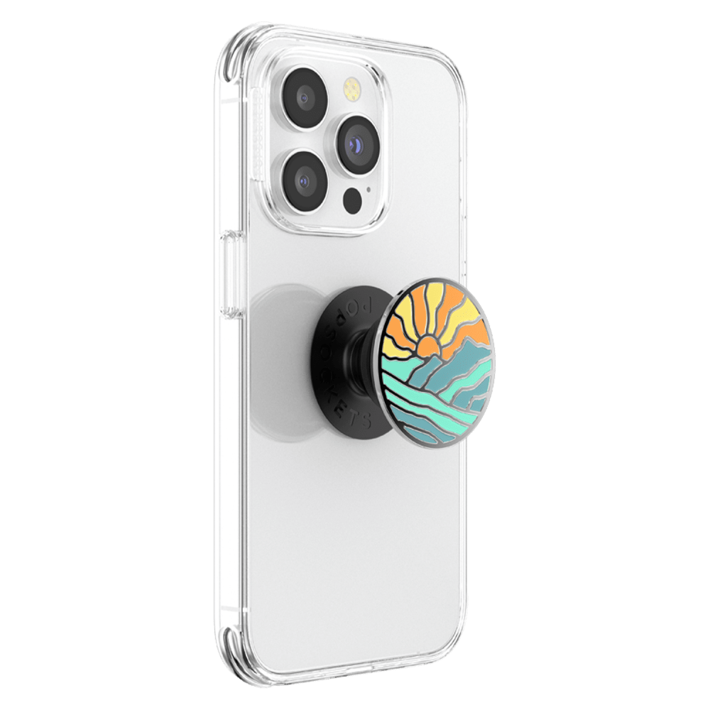 Wholesale cell phone accessory PopSockets - PopGrip Premium - Enamel Mountain Rays