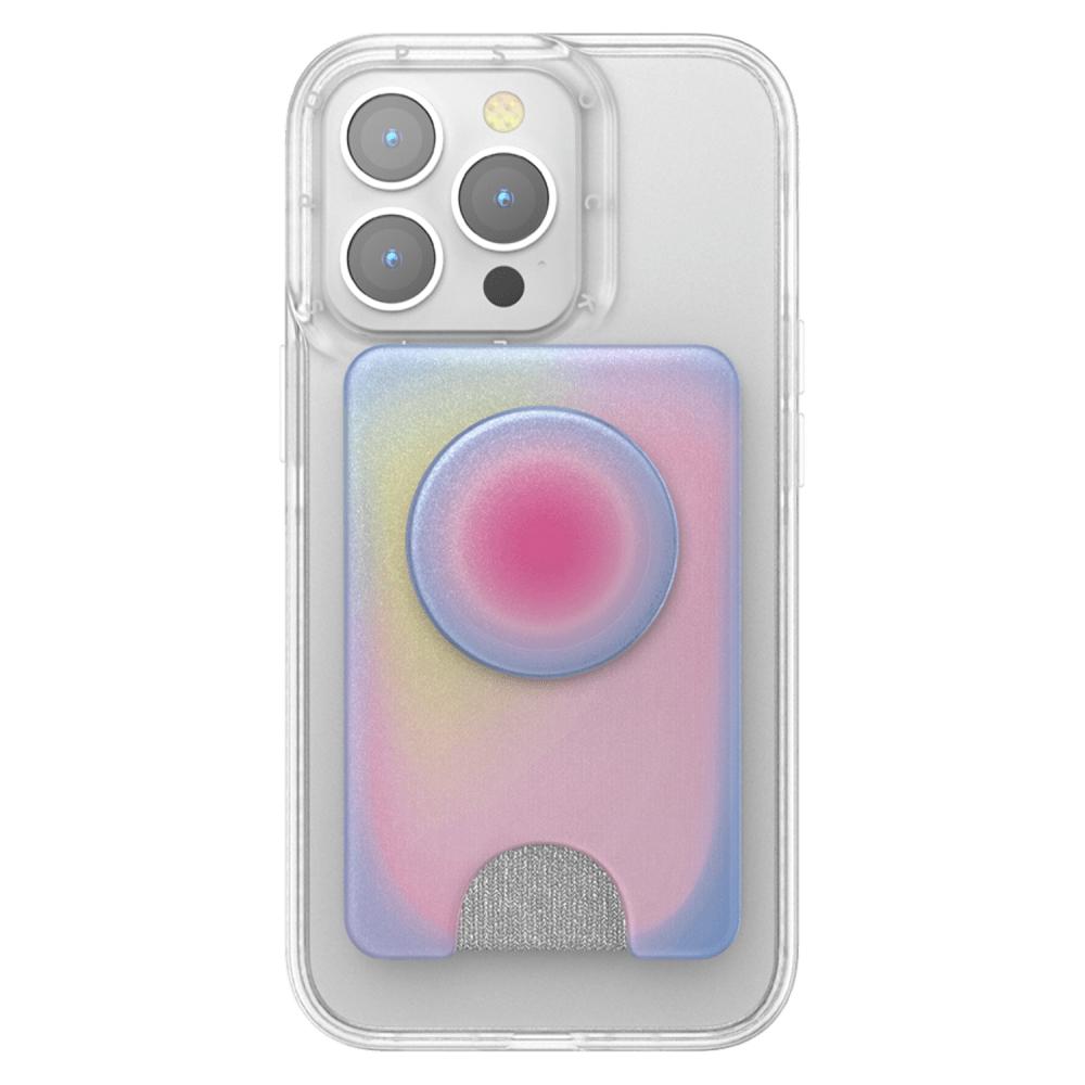 Wholesale cell phone accessory PopSockets - MagSafe PopWallet Plus - Aura