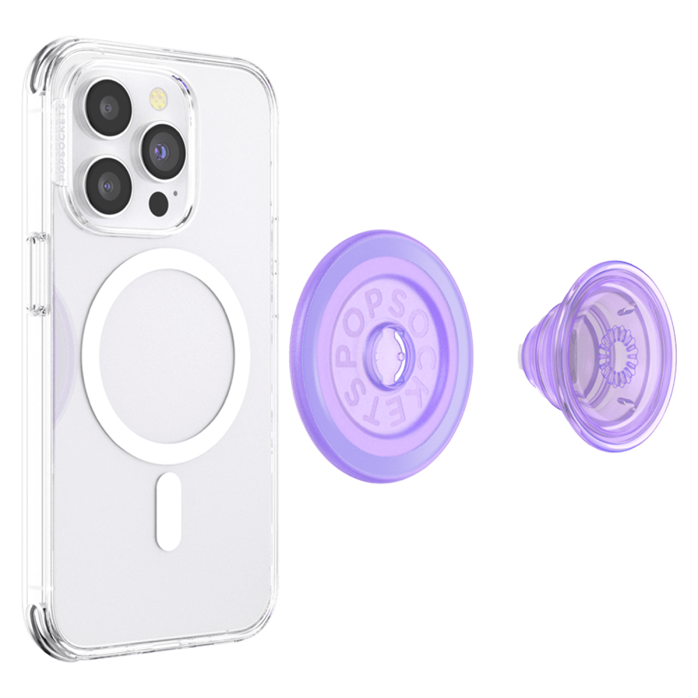 Wholesale cell phone accessory PopSockets - PopGrip MagSafe Circle - Translucent Lavender