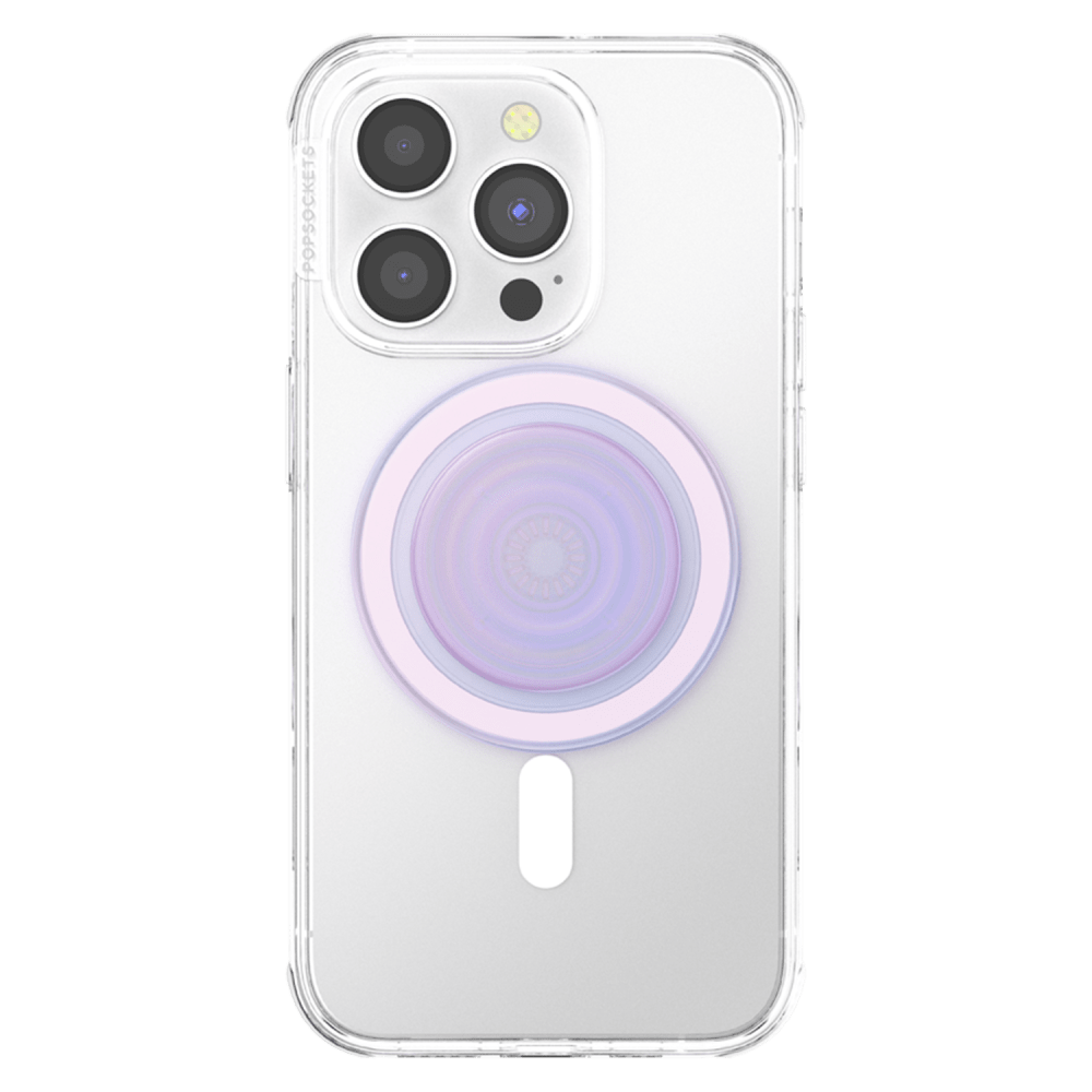 Wholesale cell phone accessory PopSockets - PopGrip MagSafe Circle - Opalescent Clear