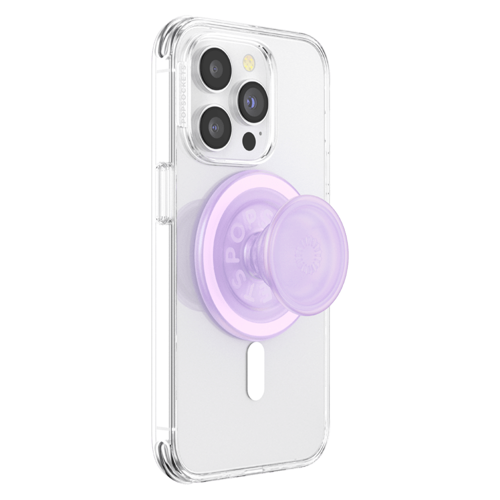 Wholesale cell phone accessory PopSockets - PopGrip MagSafe Circle - Opalescent Clear