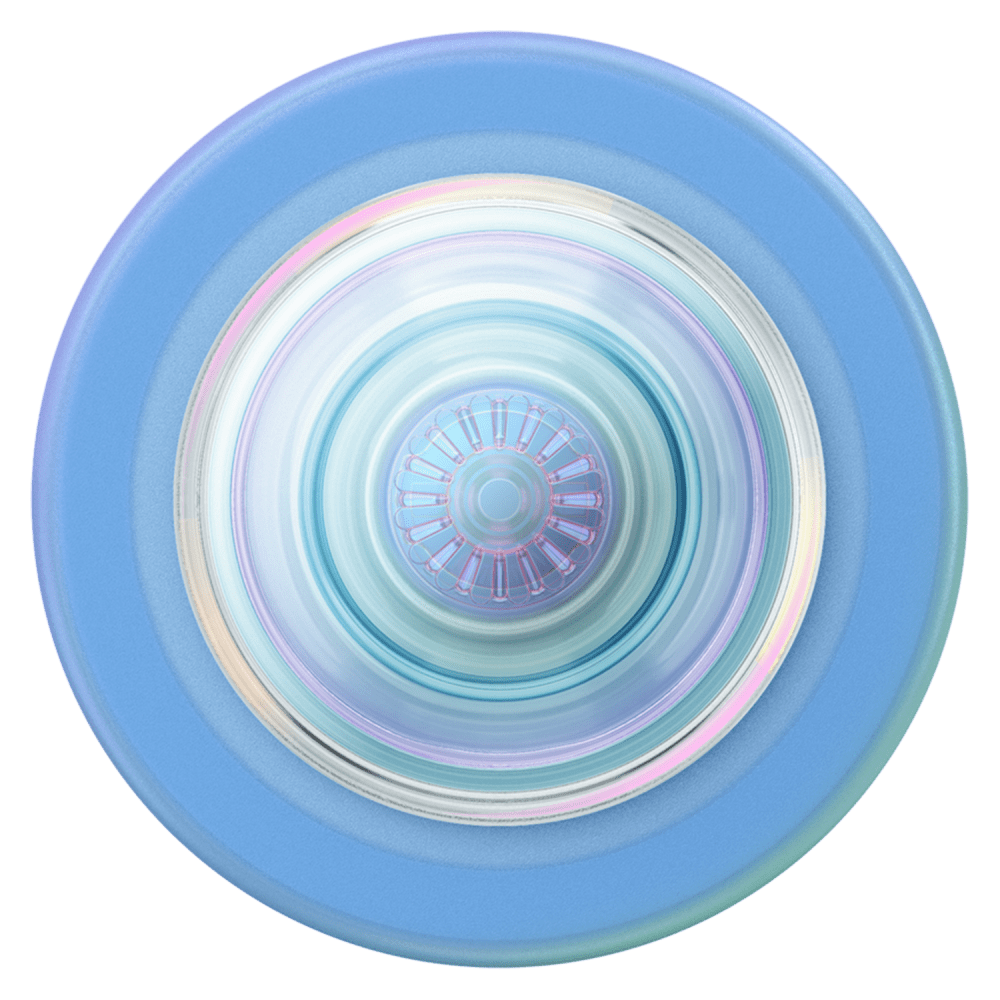 Wholesale cell phone accessory PopSockets - PopGrip MagSafe Circle - Blue Iridescent Translucent