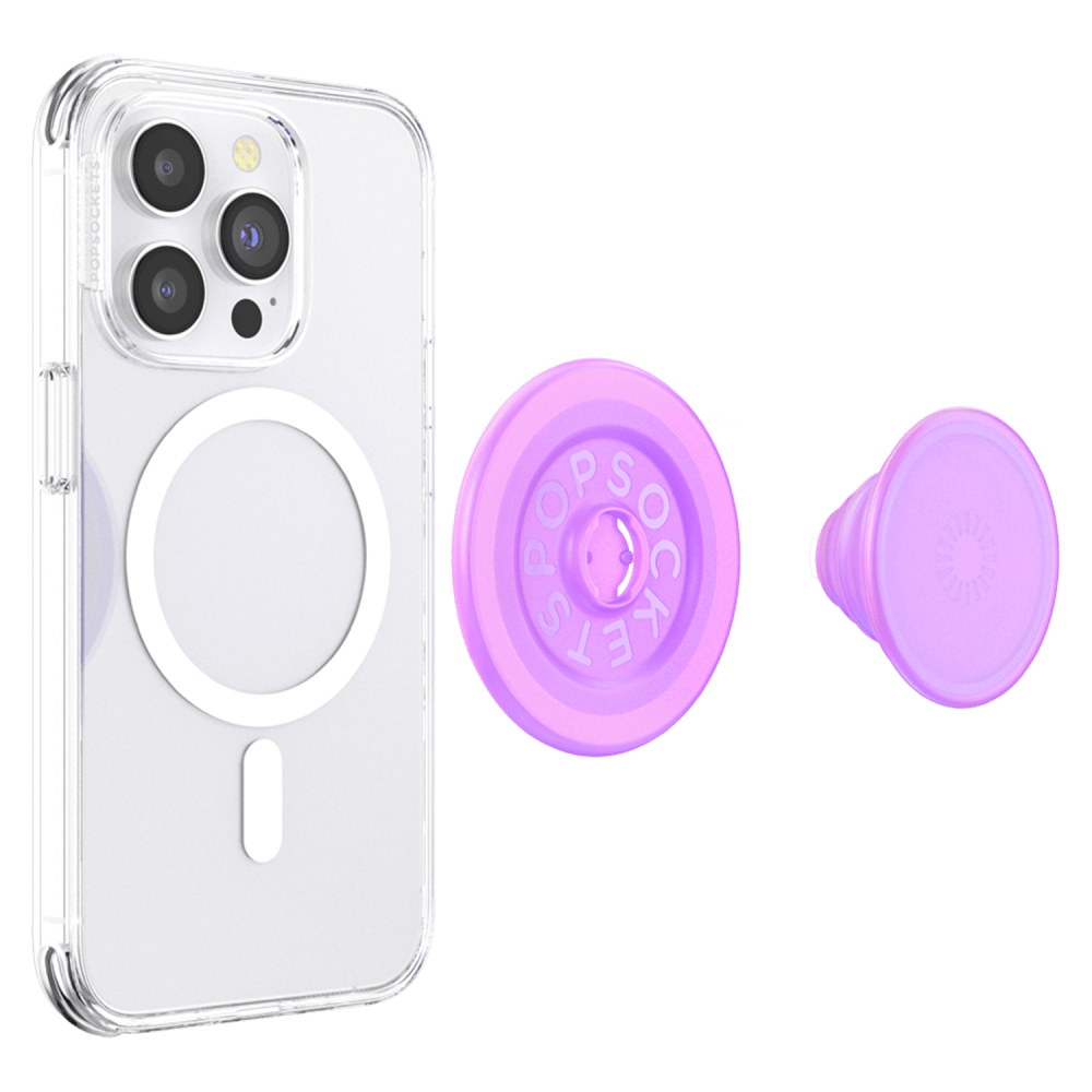 Wholesale cell phone accessory PopSockets - PopGrip MagSafe Circle - Translucent Opalescent