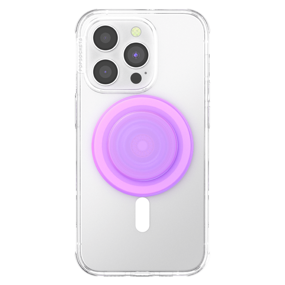 Wholesale cell phone accessory PopSockets - PopGrip MagSafe Circle - Translucent Opalescent