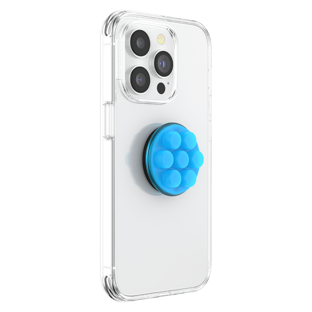 Wholesale cell phone accessory PopSockets - PopGrip Premium - Electric Blue PopFidget