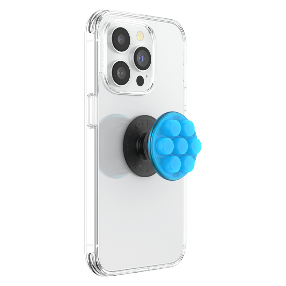 Wholesale cell phone accessory PopSockets - PopGrip Premium - Electric Blue PopFidget