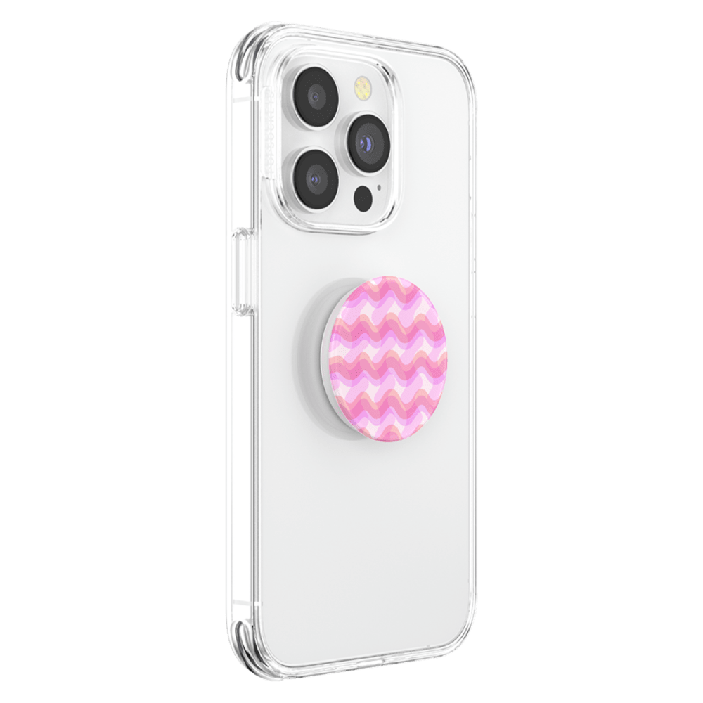 Wholesale cell phone accessory PopSockets - PopGrip - Rosy Waves