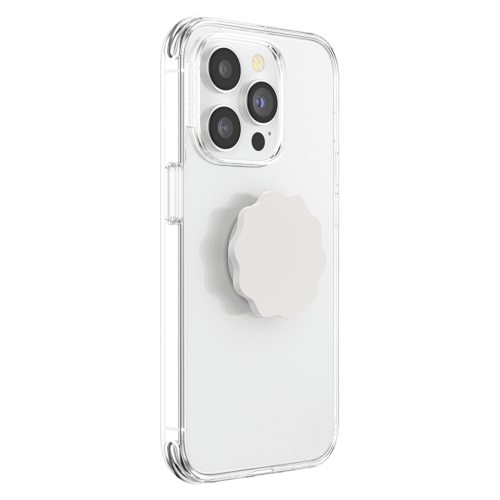 Wholesale cell phone accessory PopSockets - PopGrip - Molded Flower Horchata