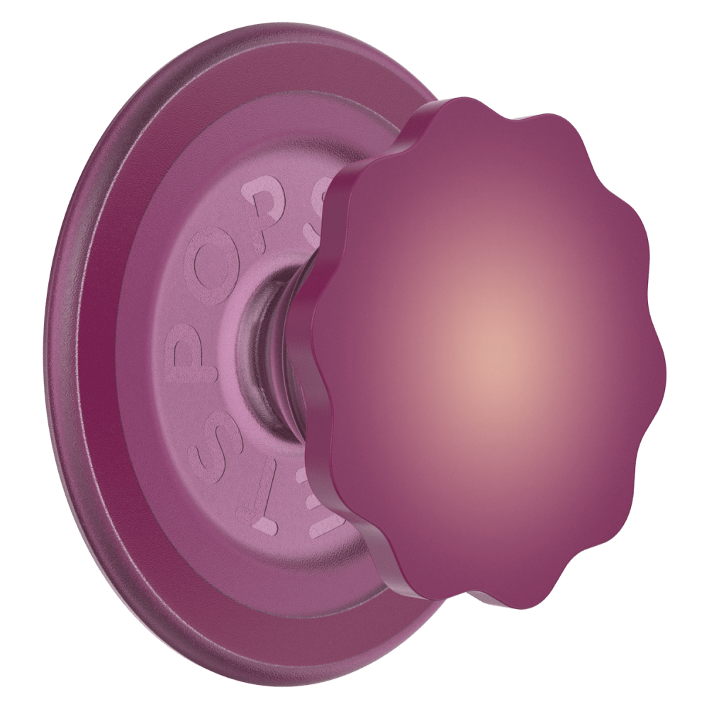 Wholesale cell phone accessory PopSockets - PopGrip MagSafe Circle - Molded Flower Red Wine