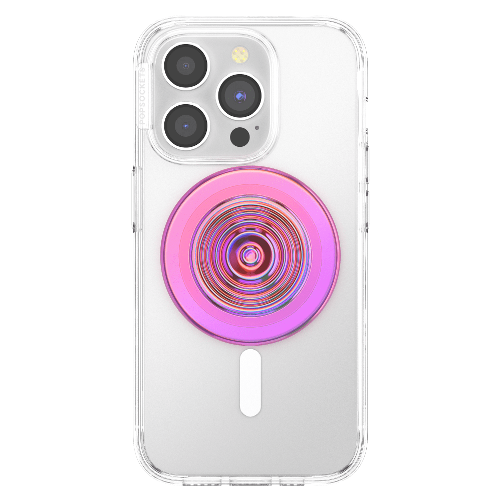 Wholesale cell phone accessory PopSockets - MagSafe PopGrip - Ripple Iridescent Aviation