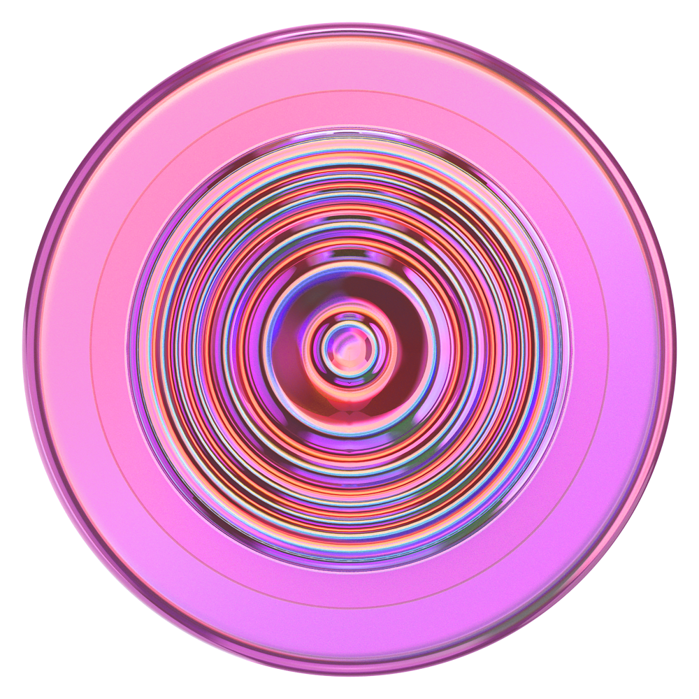 Wholesale cell phone accessory PopSockets - MagSafe PopGrip - Ripple Iridescent Aviation