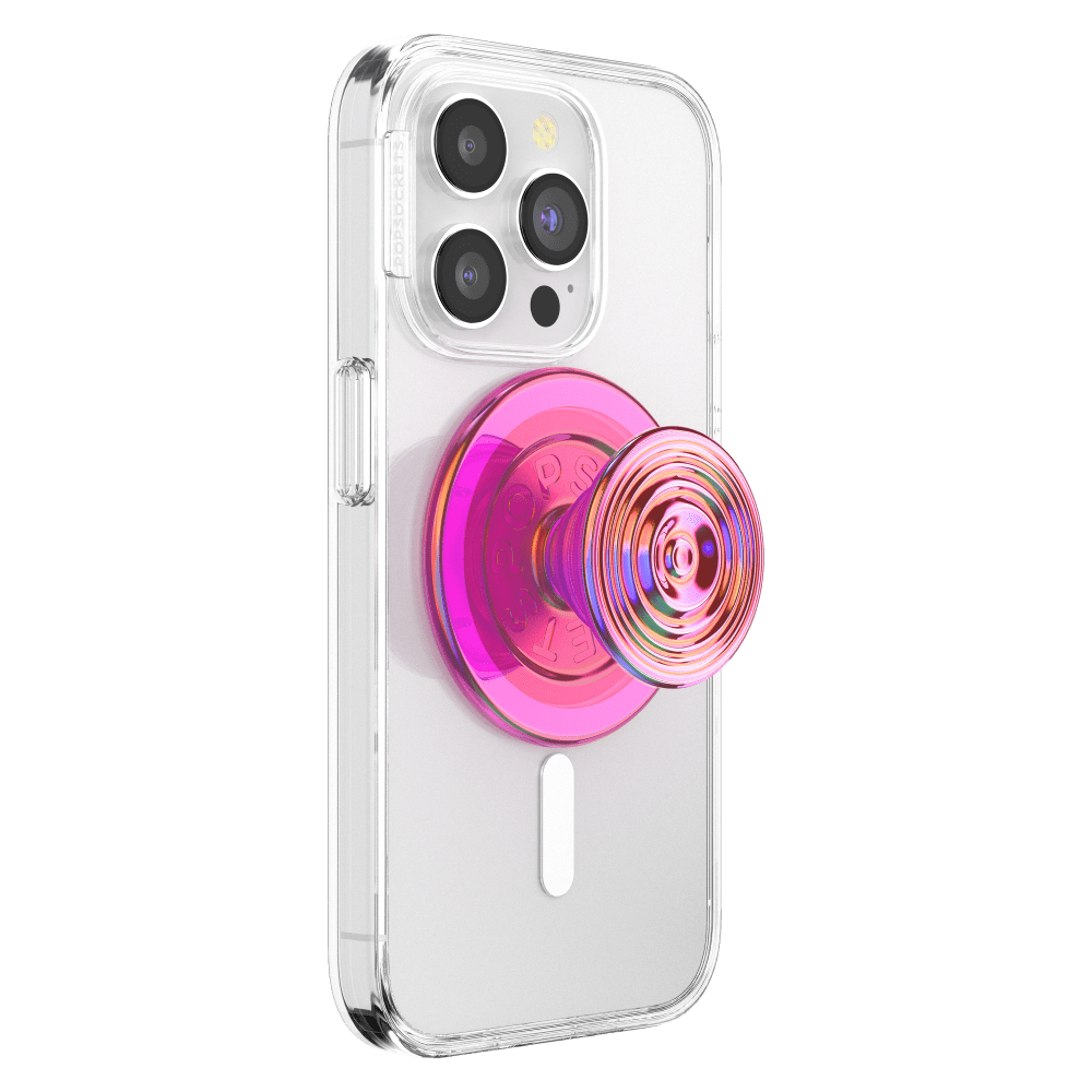 Wholesale cell phone accessory PopSockets - MagSafe PopGrip - Ripple Iridescent Aviation