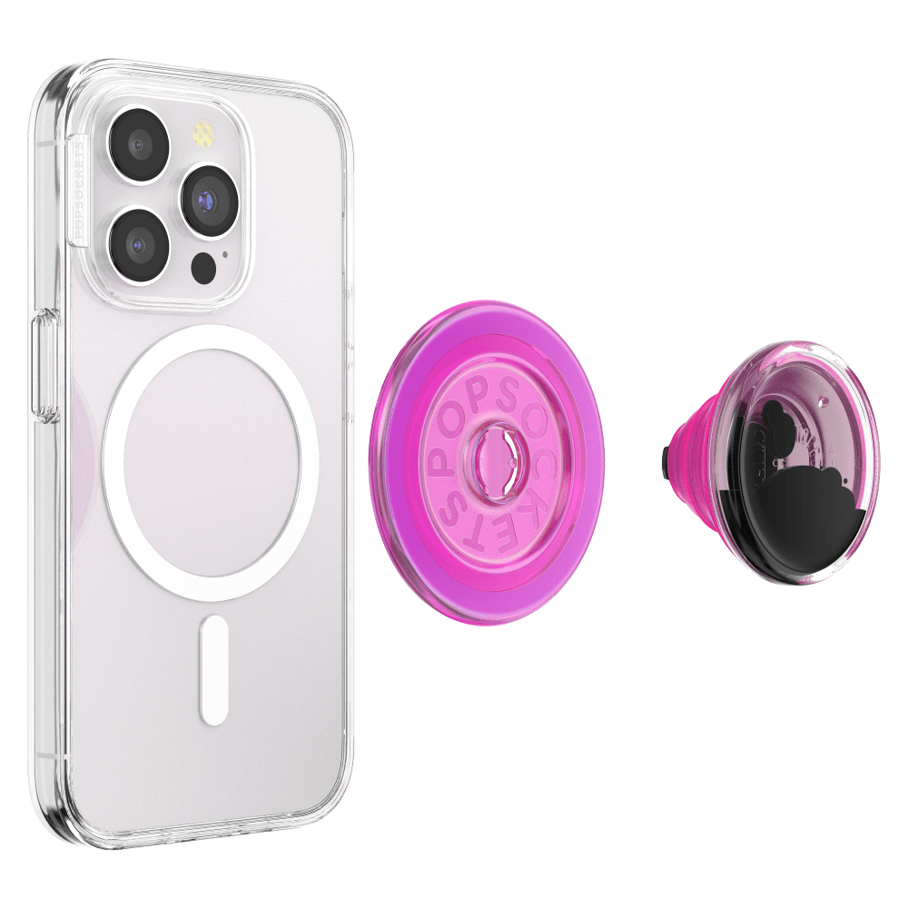 Wholesale cell phone accessory PopSockets - MagSafe PopGrip - Tidepool Lava Lamp Aviation Pink