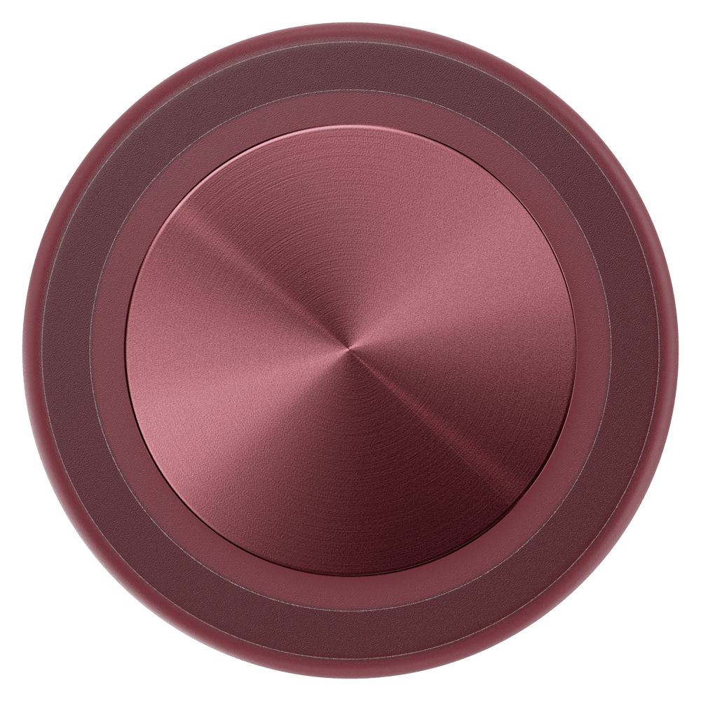 Wholesale cell phone accessory PopSockets - MagSafe PopGrip - Aluminum Radial Oxblood