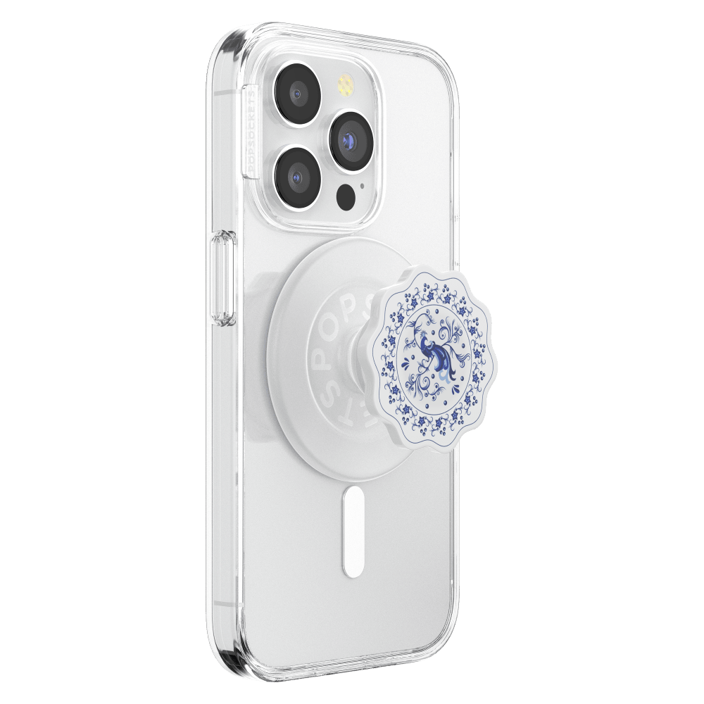 Wholesale cell phone accessory PopSockets - MagSafe PopGrip - Peacock Saucer