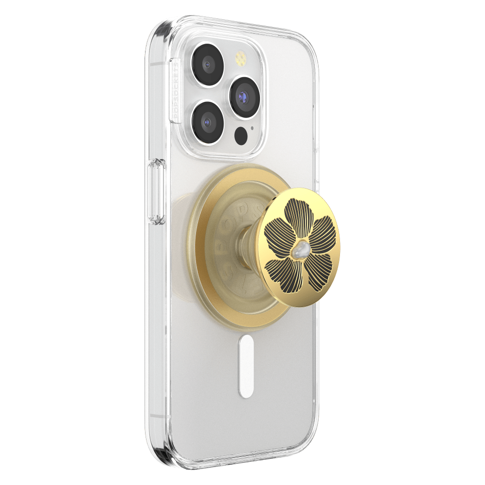 Wholesale cell phone accessory PopSockets - MagSafe PopGrip - Mae Flower with Pearl