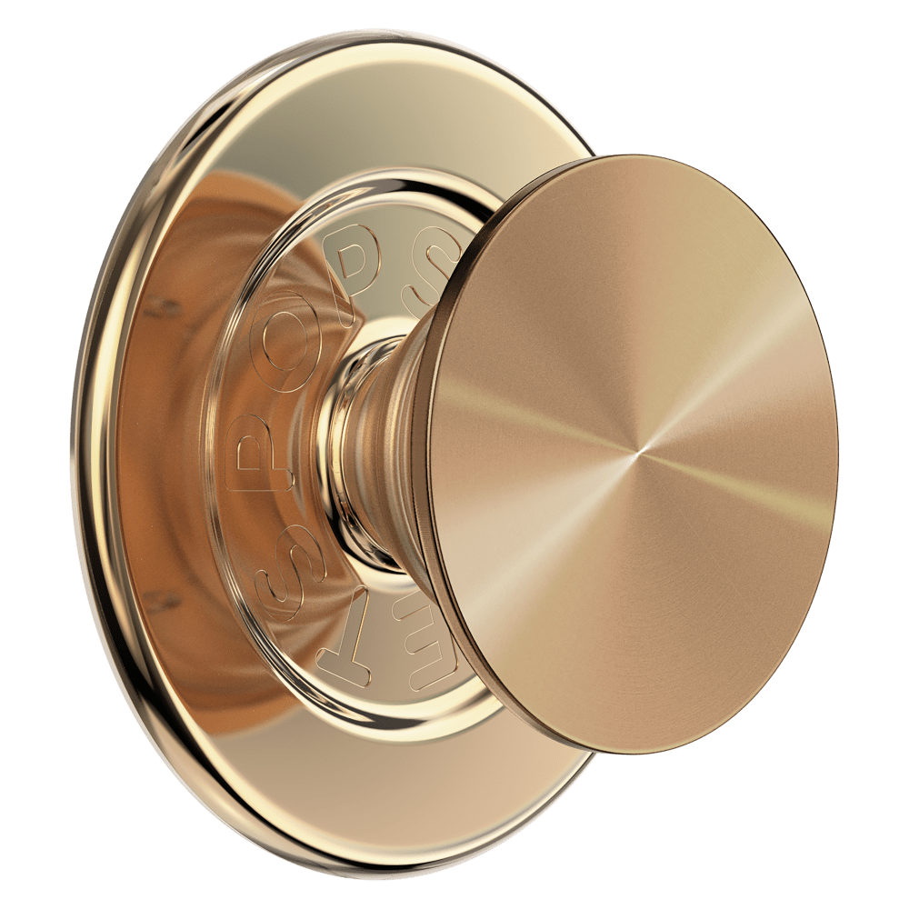 Wholesale cell phone accessory PopSockets - MagSafe PopGrip - Aluminum Radial Gold