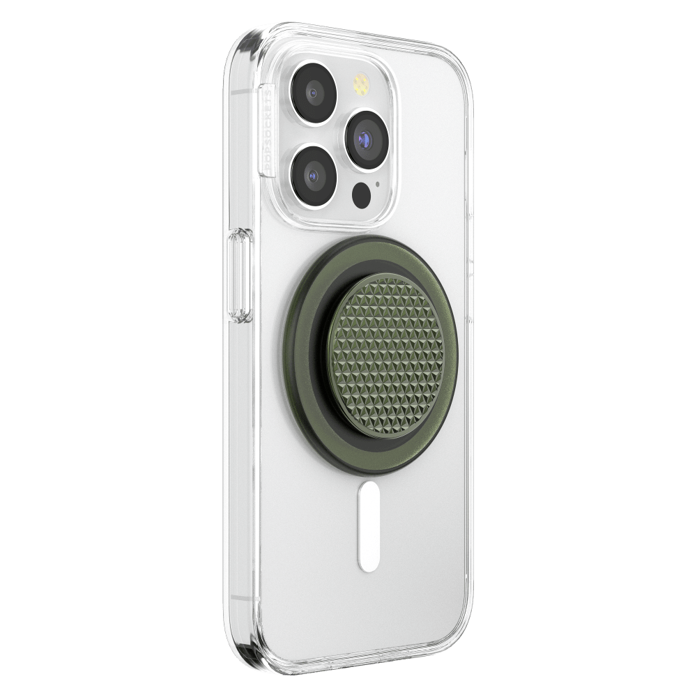 Wholesale cell phone accessory PopSockets - MagSafe PopGrip - Triangle Knurl Olive