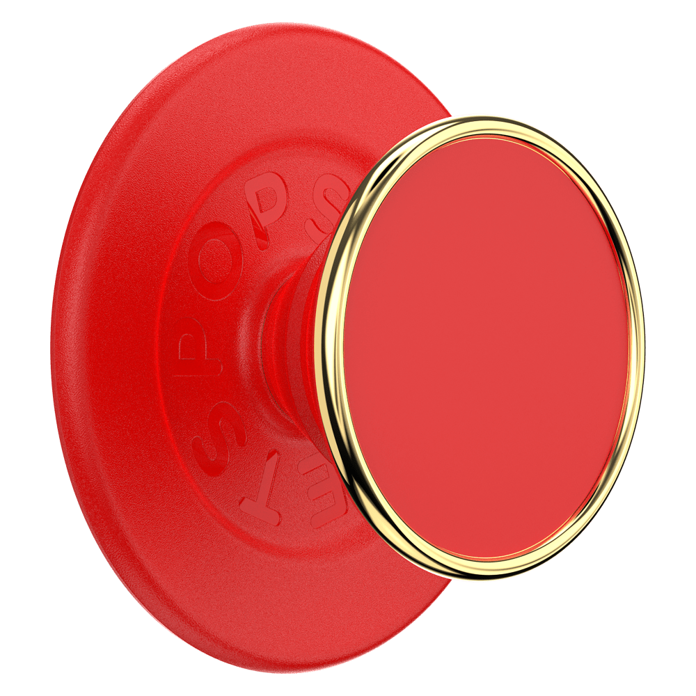 Wholesale cell phone accessory PopSockets - MagSafe PopGrip - Luxe Enamel Rosso
