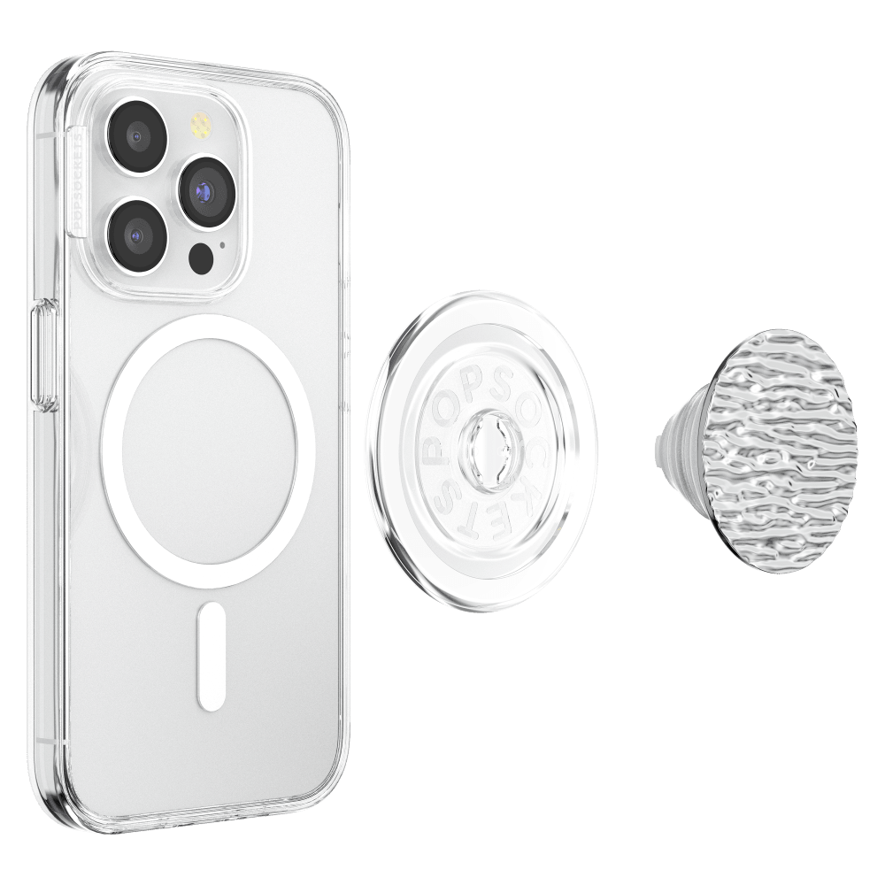 Wholesale cell phone accessory PopSockets - MagSafe PopGrip - Fata Morgana Chrome