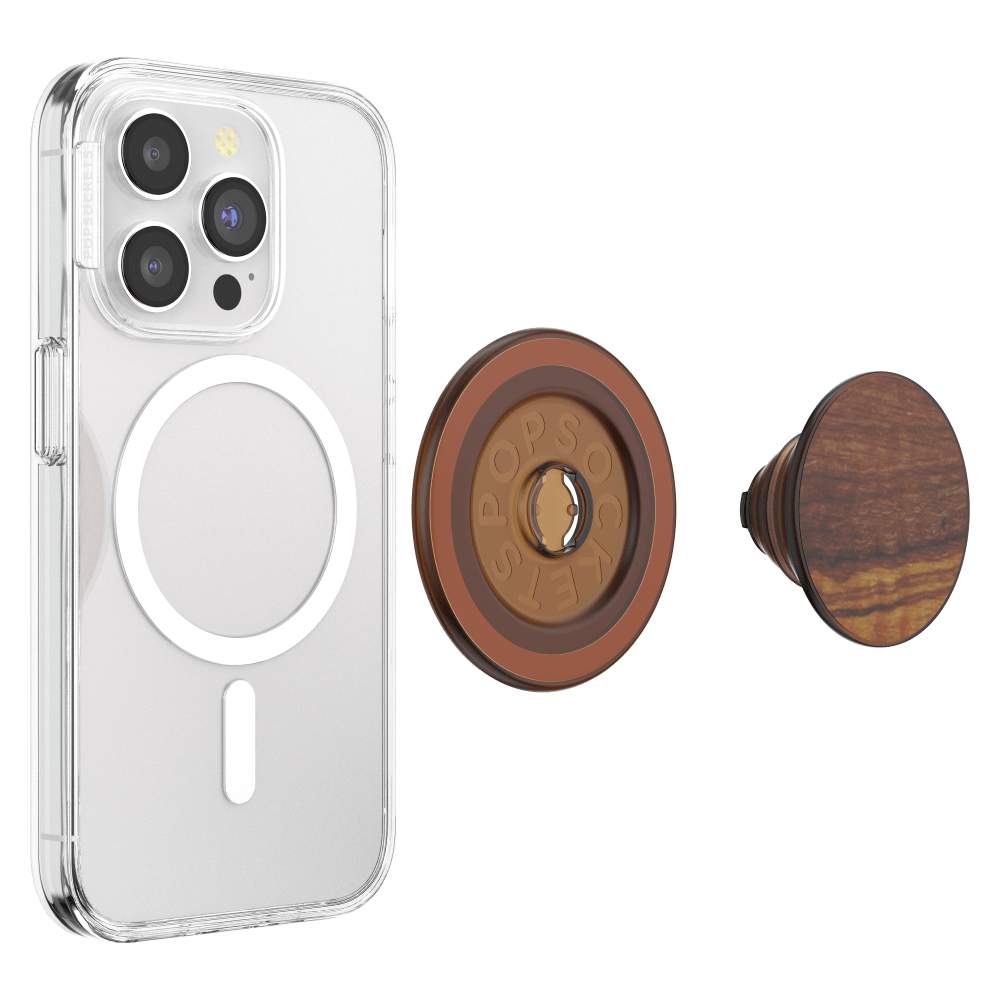 Wholesale cell phone accessory PopSockets - MagSafe PopGrip - Olive Wood