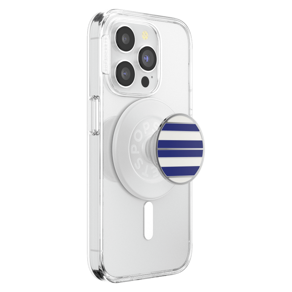 Wholesale cell phone accessory PopSockets - MagSafe PopGrip - Enamel Nautical Stripe