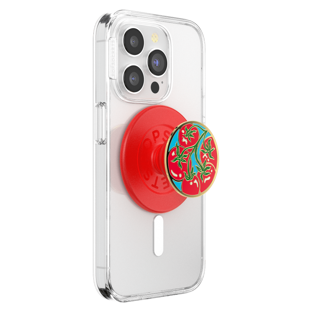 Wholesale cell phone accessory PopSockets - MagSafe PopGrip - Enamel Tomato Rosso