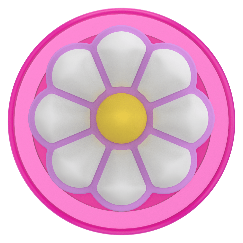 Wholesale cell phone accessory PopSockets - MagSafe PopGrip PopOut - Doodle Daisy Boca