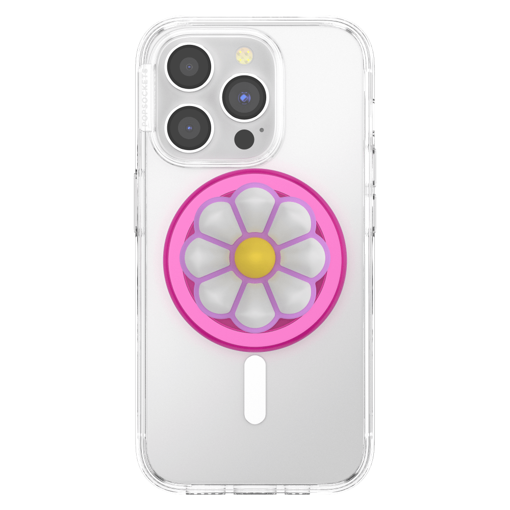Wholesale cell phone accessory PopSockets - MagSafe PopGrip PopOut - Doodle Daisy Boca