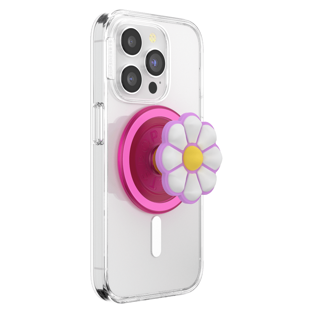 Wholesale cell phone accessory PopSockets - MagSafe PopGrip PopOut - Doodle Daisy Boca