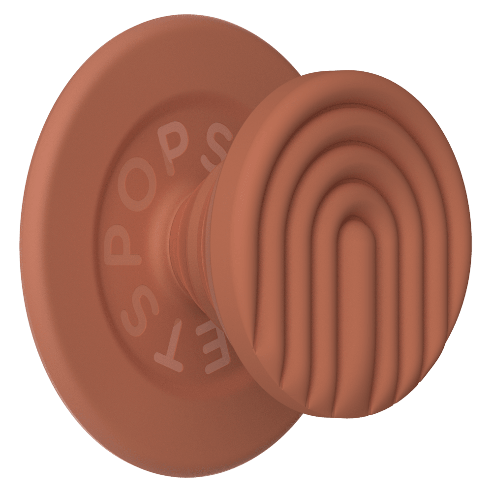 Wholesale cell phone accessory PopSockets - PopGrip MagSafe Circle - PopOut Curves Terra Cotta