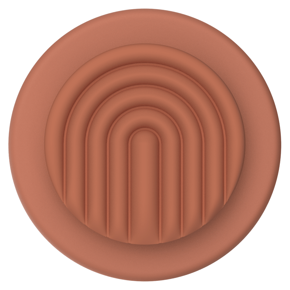 Wholesale cell phone accessory PopSockets - PopGrip MagSafe Circle - PopOut Curves Terra Cotta