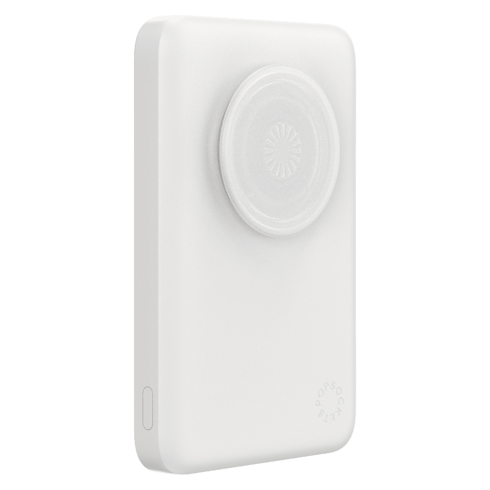 Wholesale cell phone accessory PopSockets - MagSafe Power Pack Charger 5,000 mAh - White