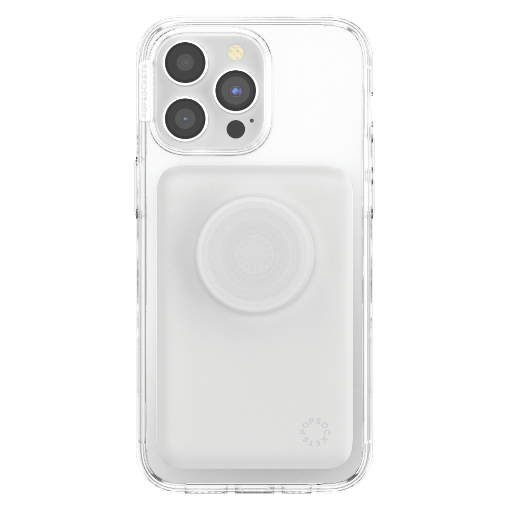 Wholesale cell phone accessory PopSockets - MagSafe Power Pack Charger 5,000 mAh - White
