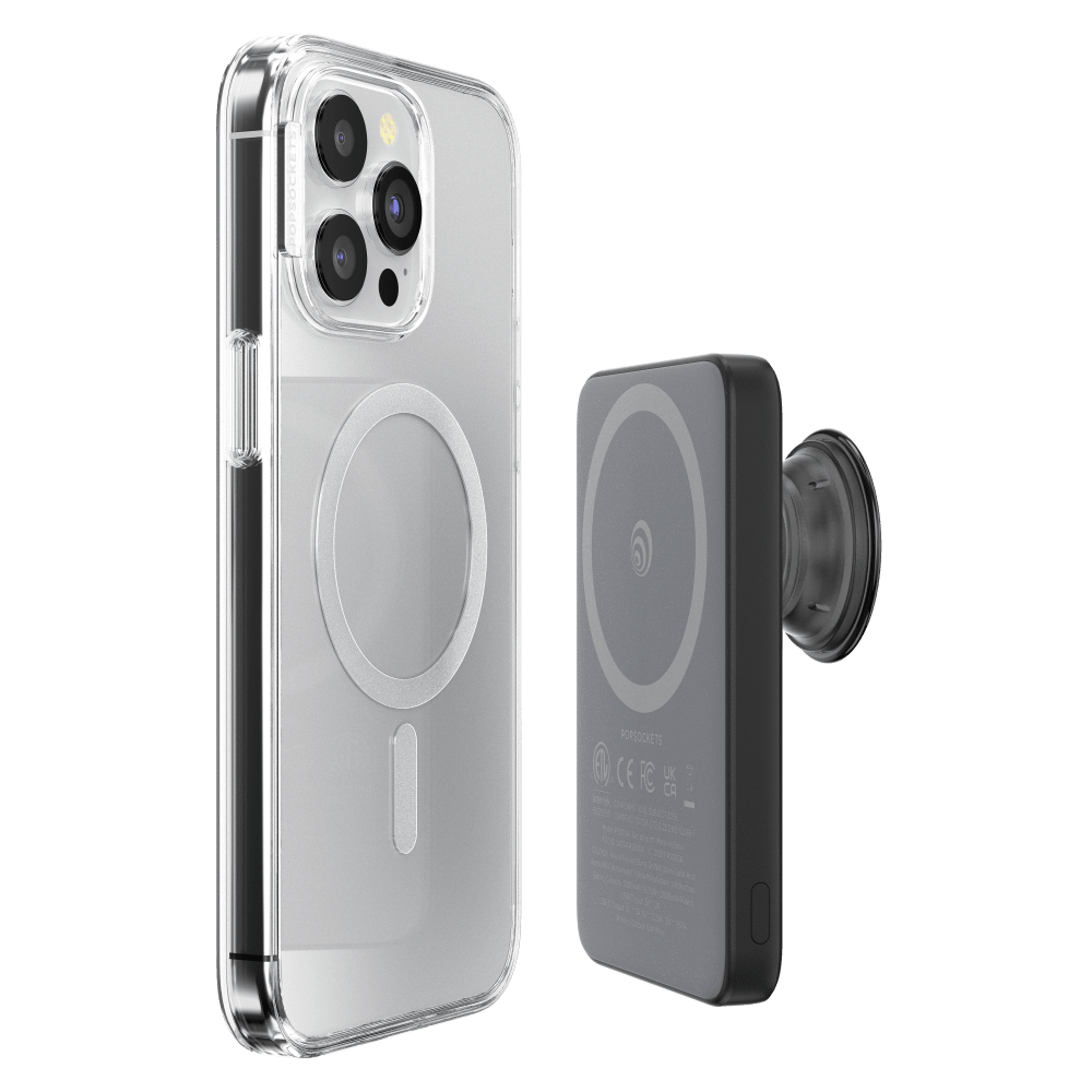Wholesale cell phone accessory PopSockets - MagSafe Power Pack Charger 5,000 mAh - Black