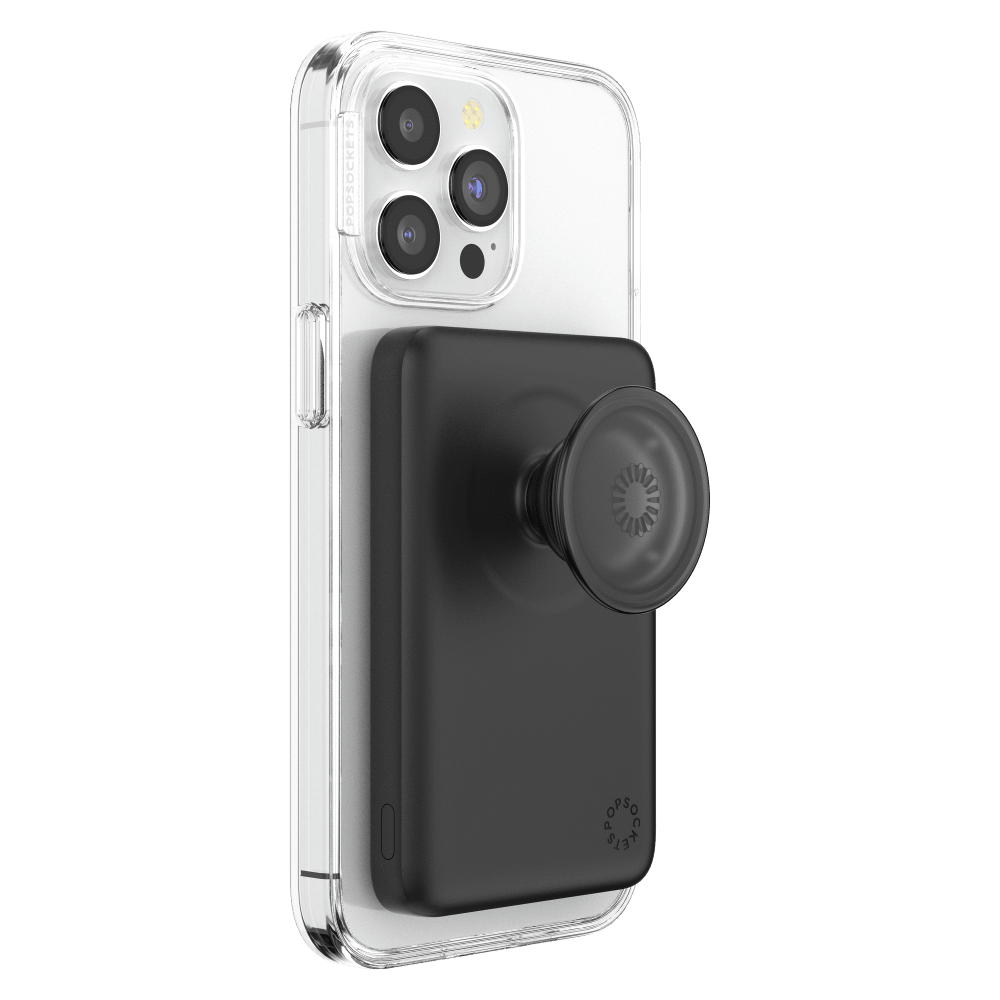 Wholesale cell phone accessory PopSockets - MagSafe Power Pack Charger 5,000 mAh - Black