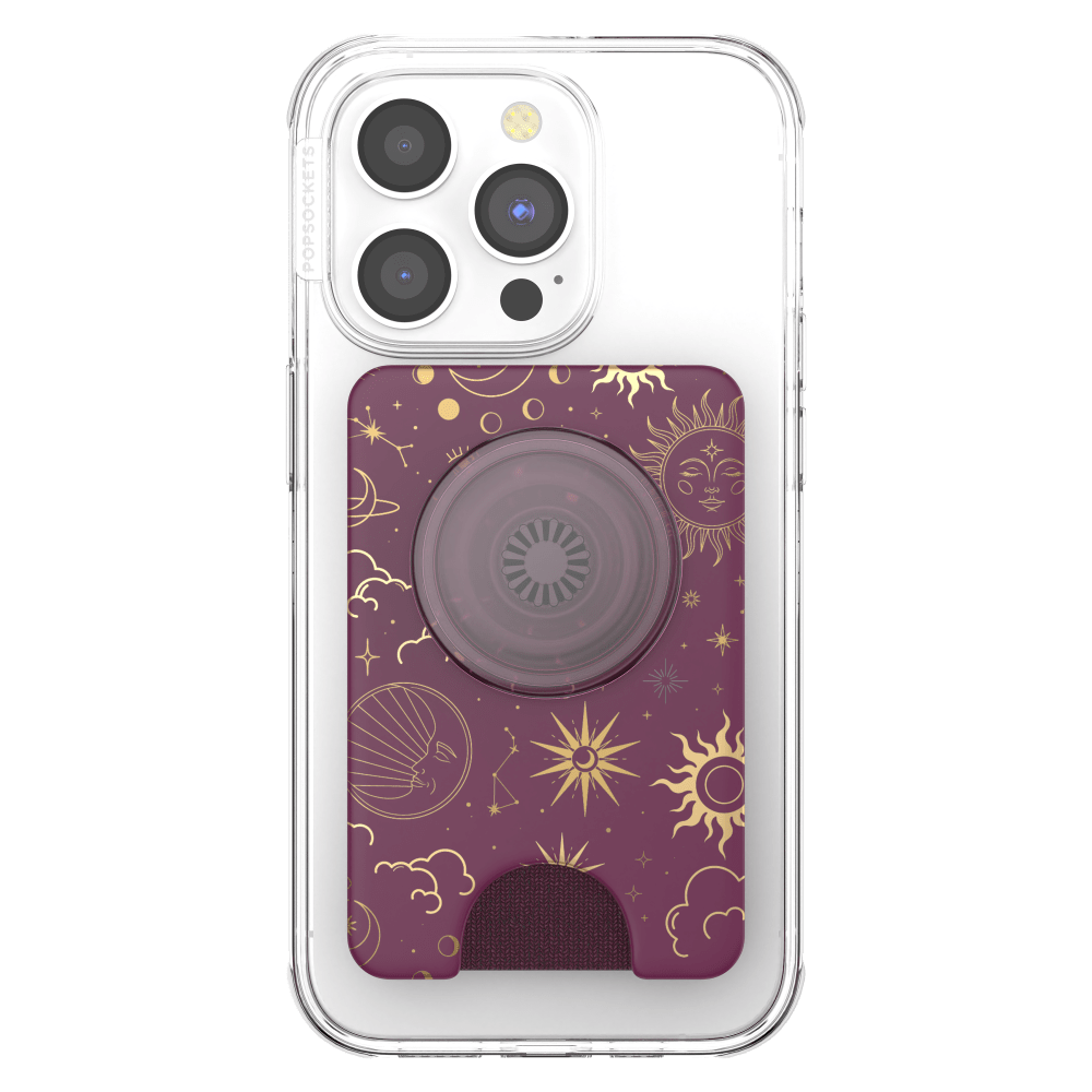 Wholesale cell phone accessory PopSockets - MagSafe PopWallet Plus - Celestial Mauve