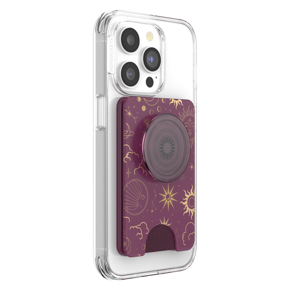 Wholesale cell phone accessory PopSockets - MagSafe PopWallet Plus - Celestial Mauve