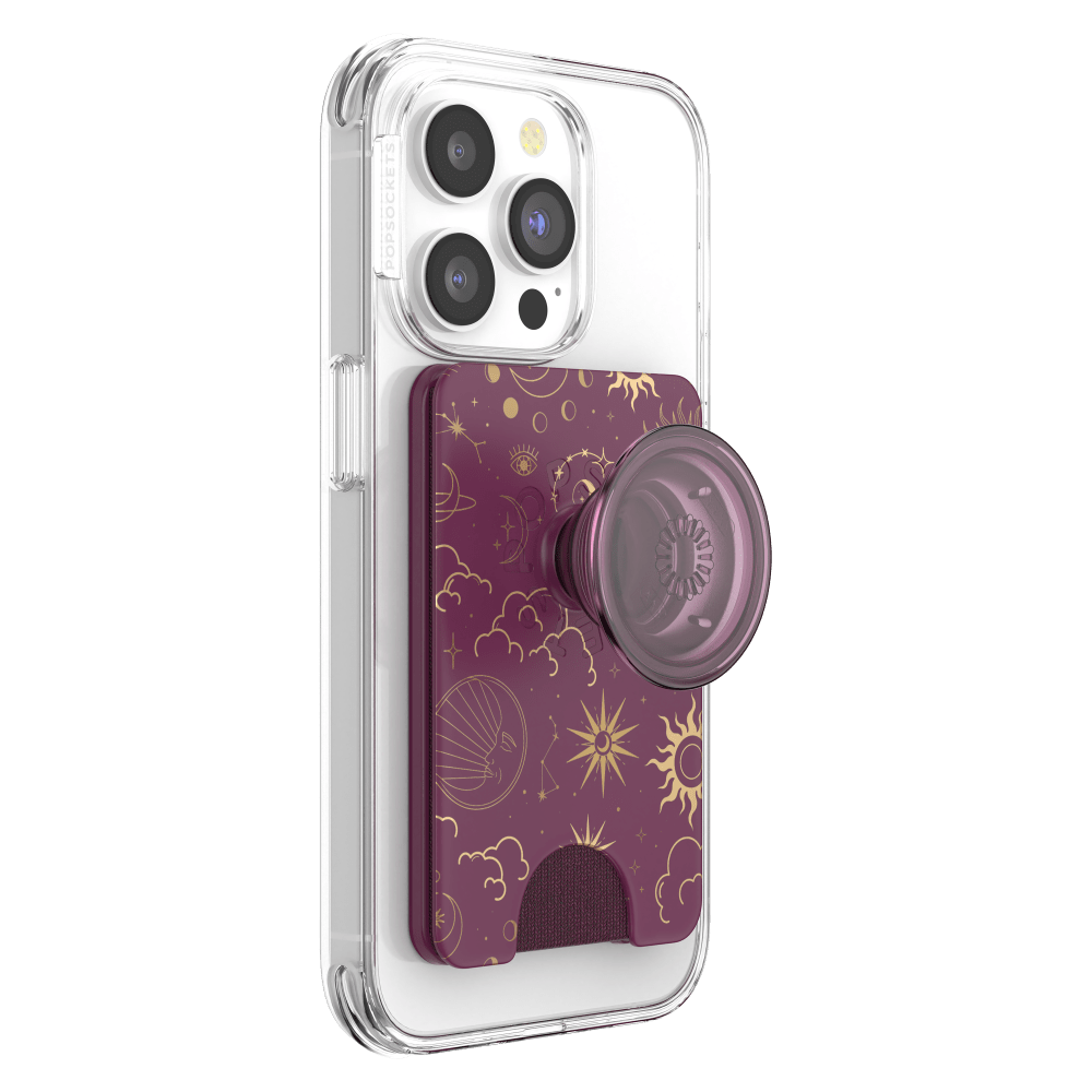 Wholesale cell phone accessory PopSockets - MagSafe PopWallet Plus - Celestial Mauve