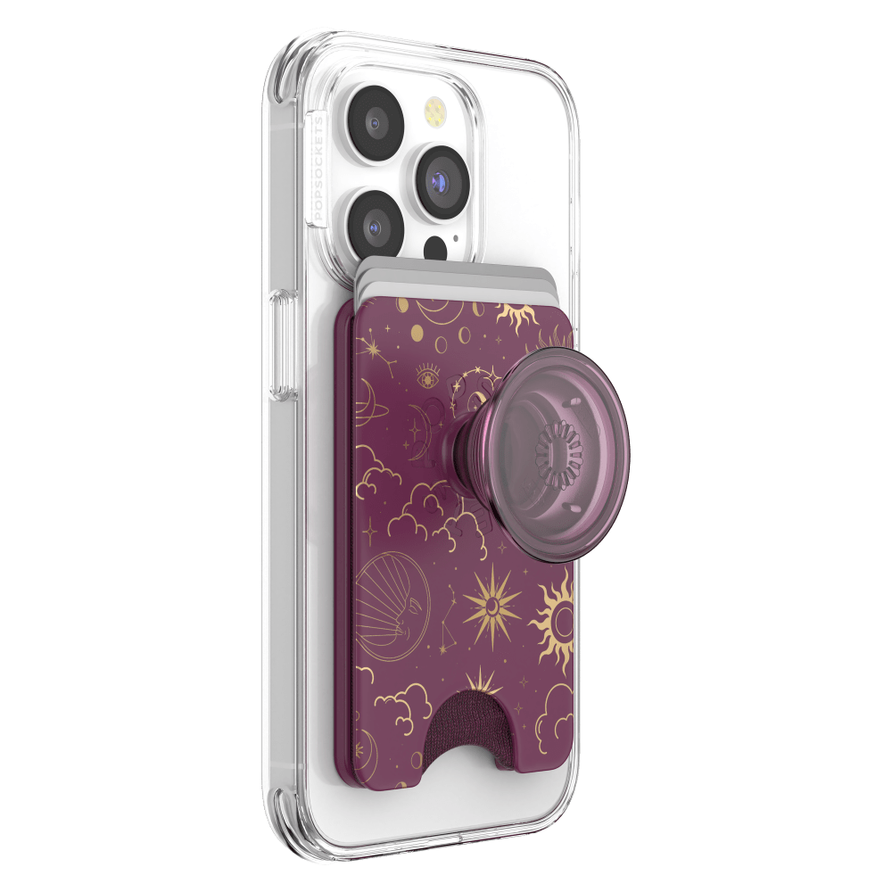 Wholesale cell phone accessory PopSockets - MagSafe PopWallet Plus - Celestial Mauve