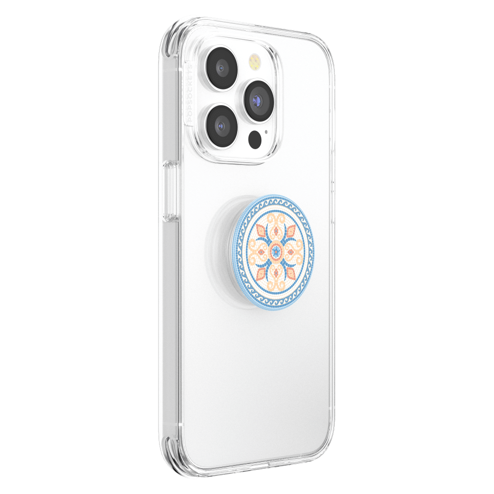 Wholesale cell phone accessory PopSockets - PopGrip - Portofino Tile