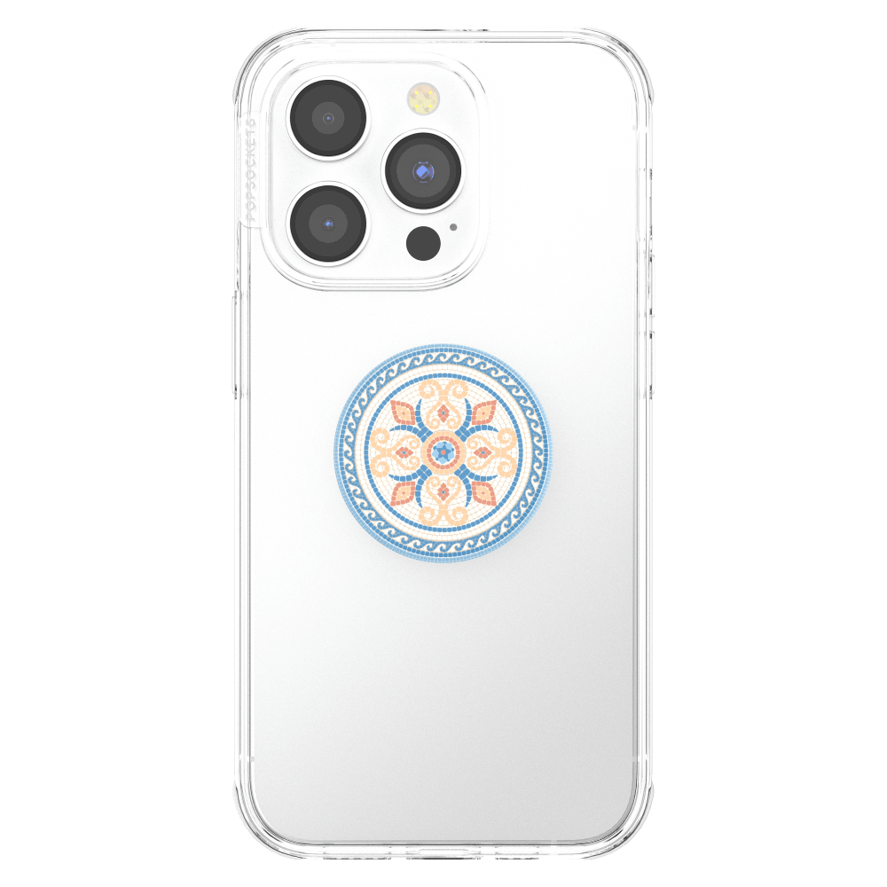 Wholesale cell phone accessory PopSockets - PopGrip - Portofino Tile