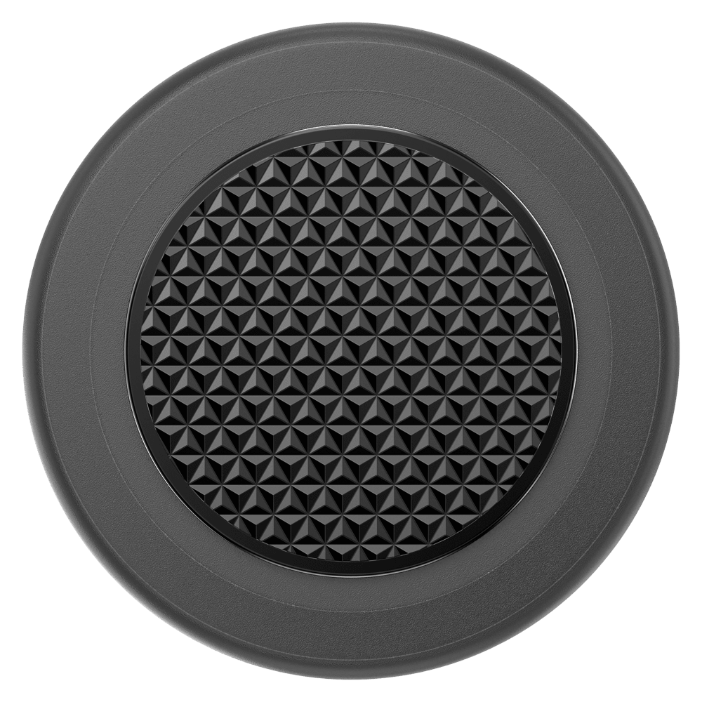 Wholesale cell phone accessory PopSockets - MagSafe PopGrip - Triangle Knurled Black